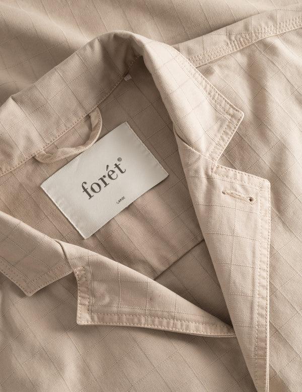 Forét VALLEY UNCONSTRUCTED BLAZER - KHAKI