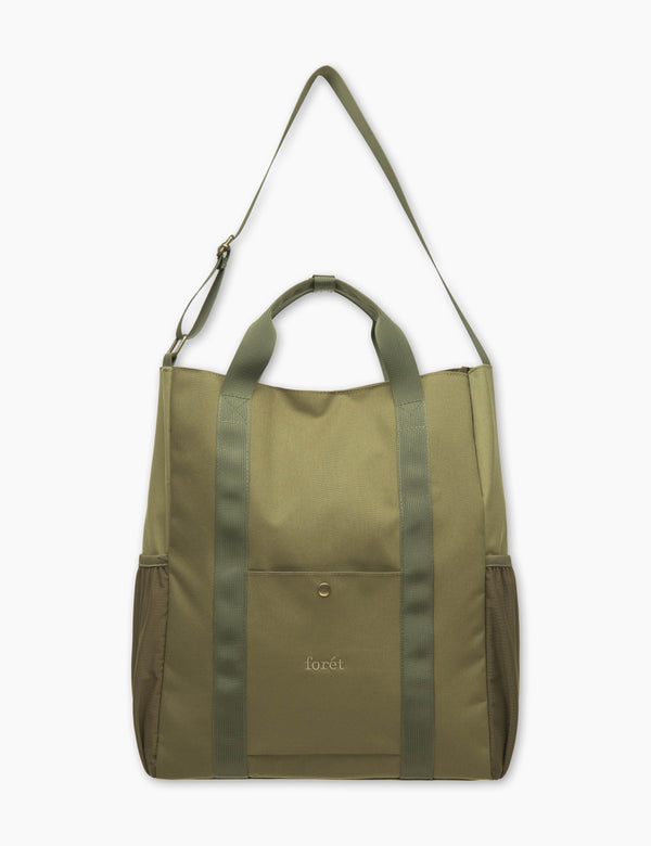 forét WANDER TOTE BAG - ARMY