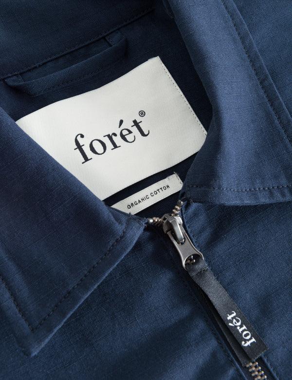 Forét WIN RIPSTOP JACKET - NAVY