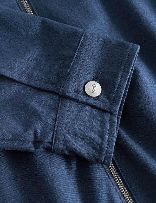 Forét WIN RIPSTOP JACKET - NAVY