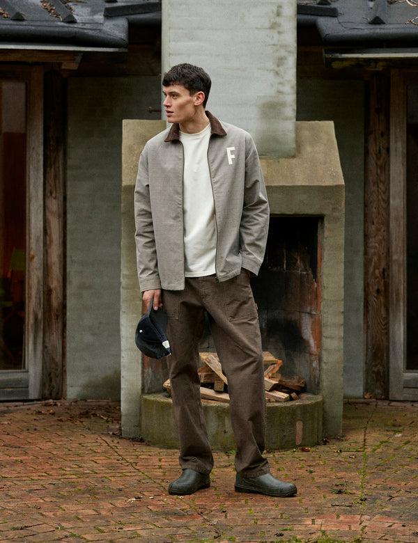 Forét WIN ZIP JACKET - TAUPE