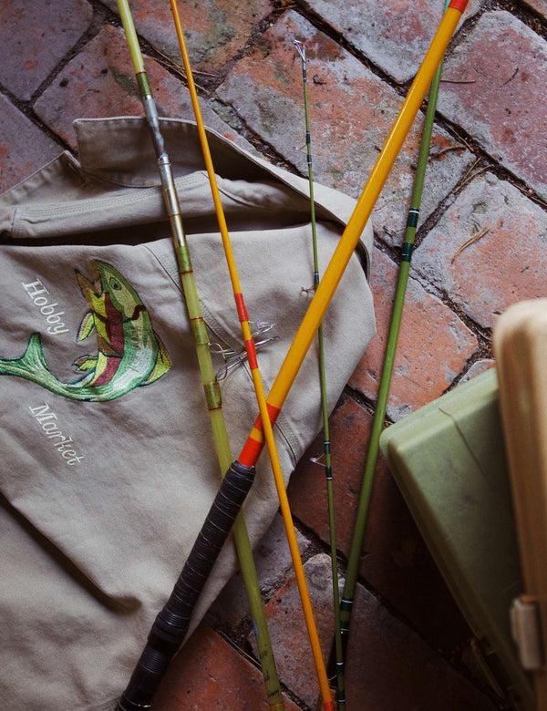 Forét WOOD EMBROIDERY OVERSHIRT - KHAKI