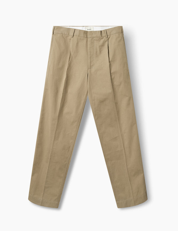 forét WRITER PANTS - KHAKI