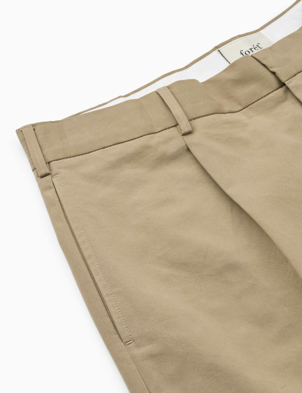 Forét WRITER SHORTS - KHAKI