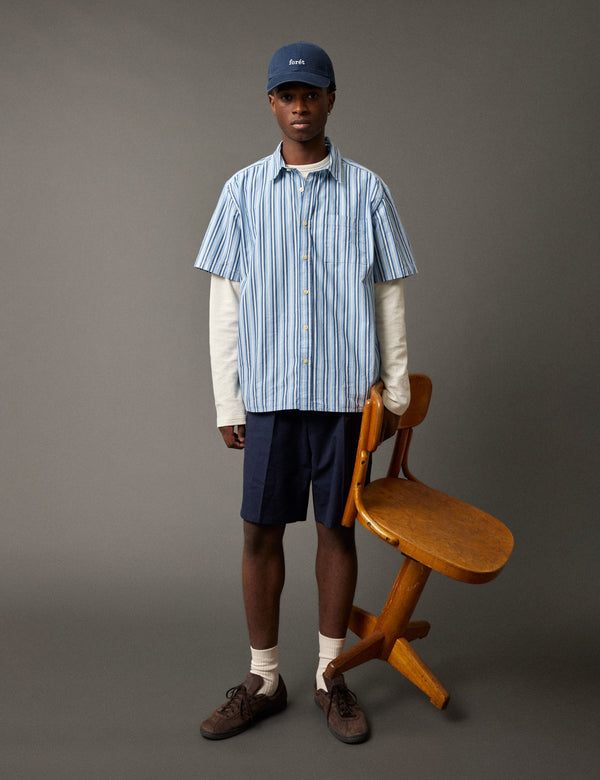 Forét WRITER SHORTS - NAVY