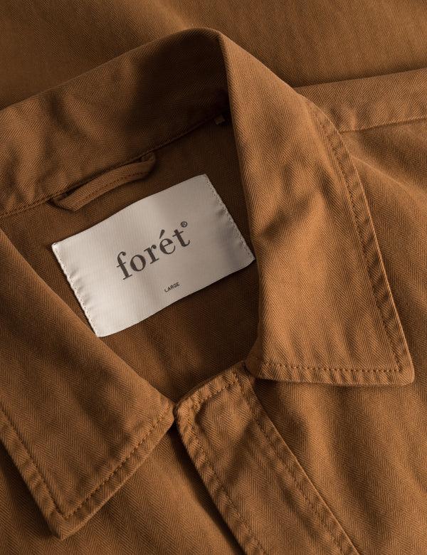 Forét YOKE FIELD JACKET - RUBBER