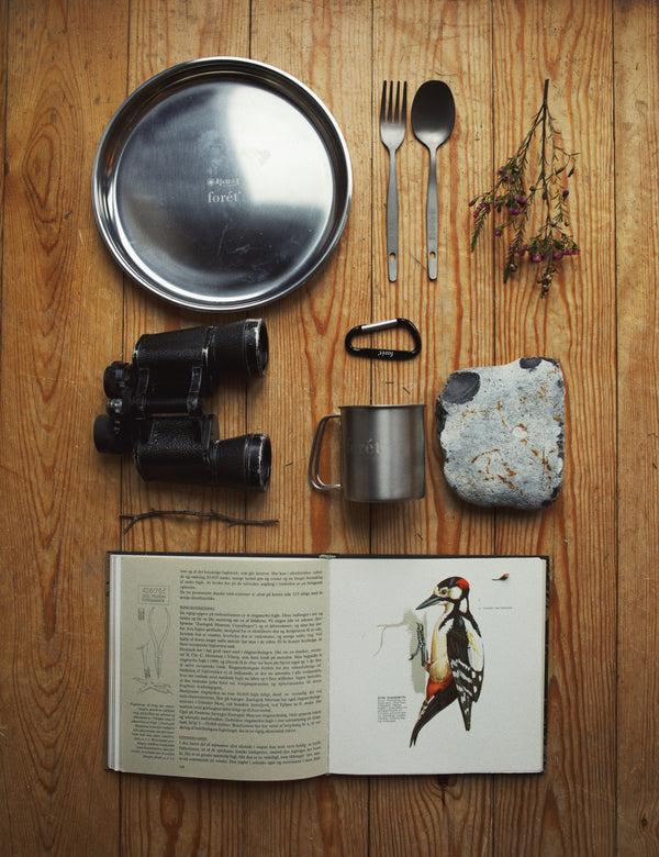 Forét MURANOKAJIYA X FORÉT - SERVING DISH 23CM - STAINLESS STEEL