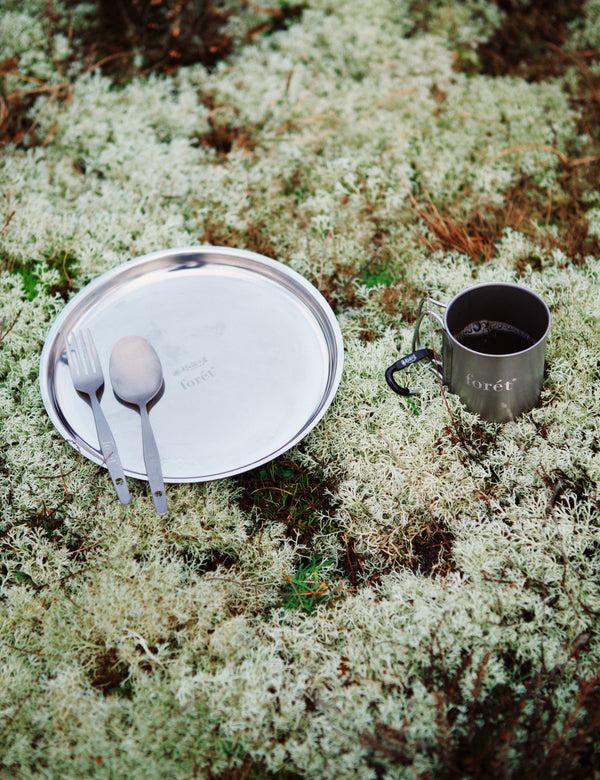 Forét MURANOKAJIYA X FORÉT - SERVING DISH 23CM - STAINLESS STEEL