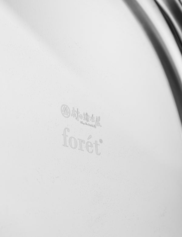 Forét MURANOKAJIYA X FORÉT - SERVING DISH 23CM - STAINLESS STEEL