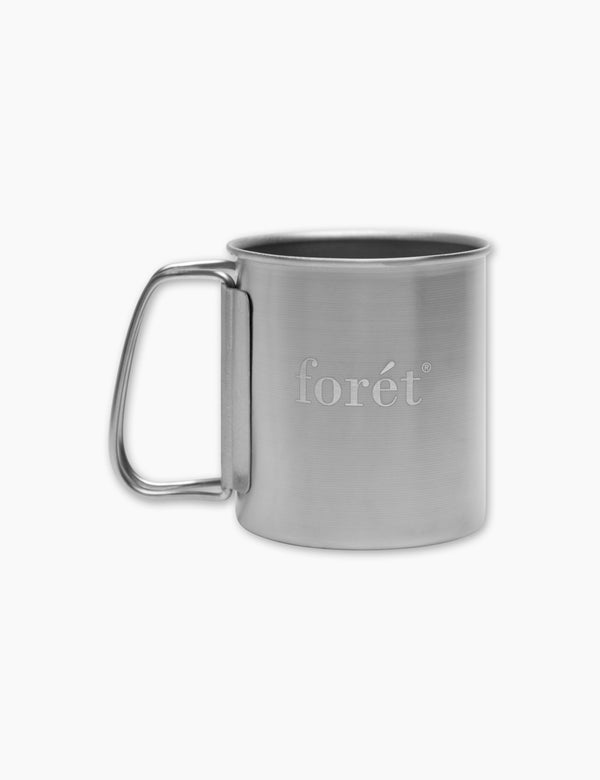 forét MURANOKAJIYA X FORÉT - SINGLE WALL MUG 300ML - TITANIUM