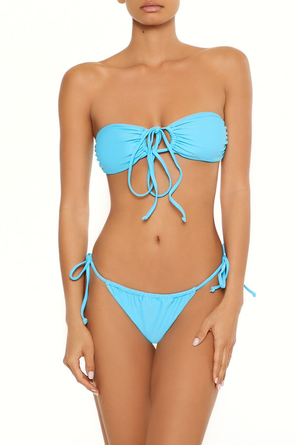 forever 21 Essentials Convertible Bandeau Bikini Top
