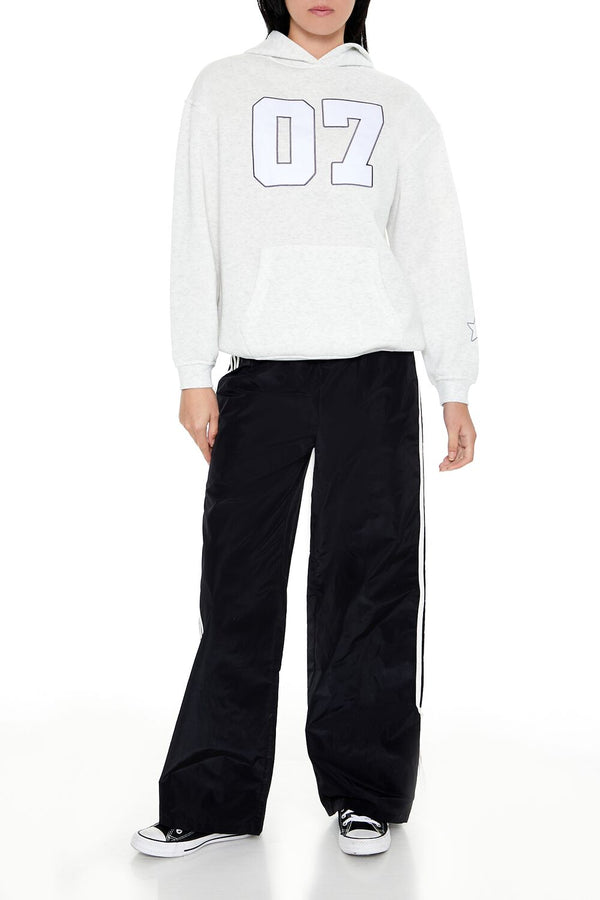 Forever 21 07 Graphic Fleece Hoodie