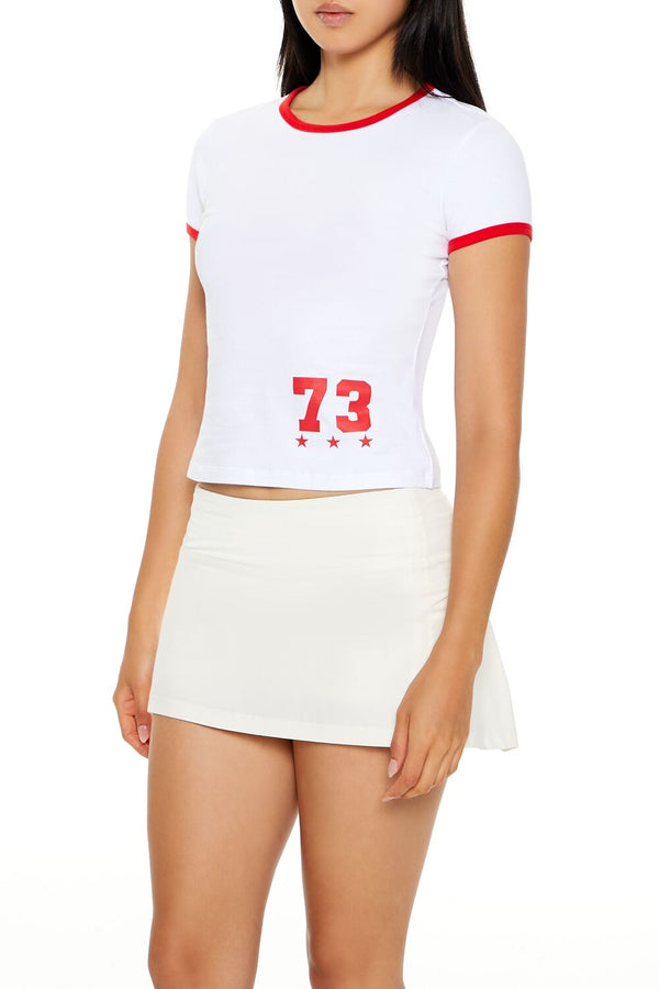 Forever 21 72 Ringer Baby Tee