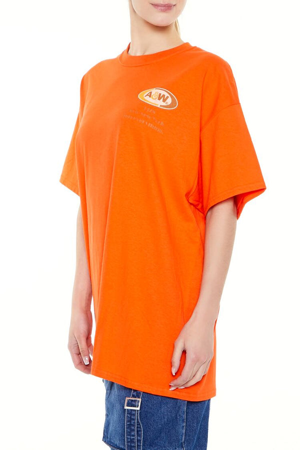 Forever 21 A & W Root Beer Graphic Tee