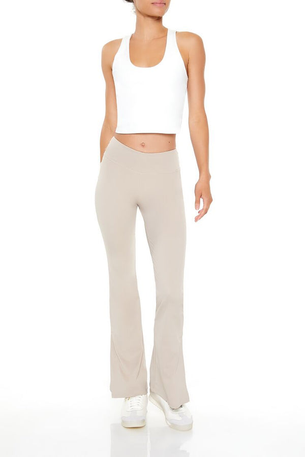 Forever 21 Active Cropped Racerback Tank Top