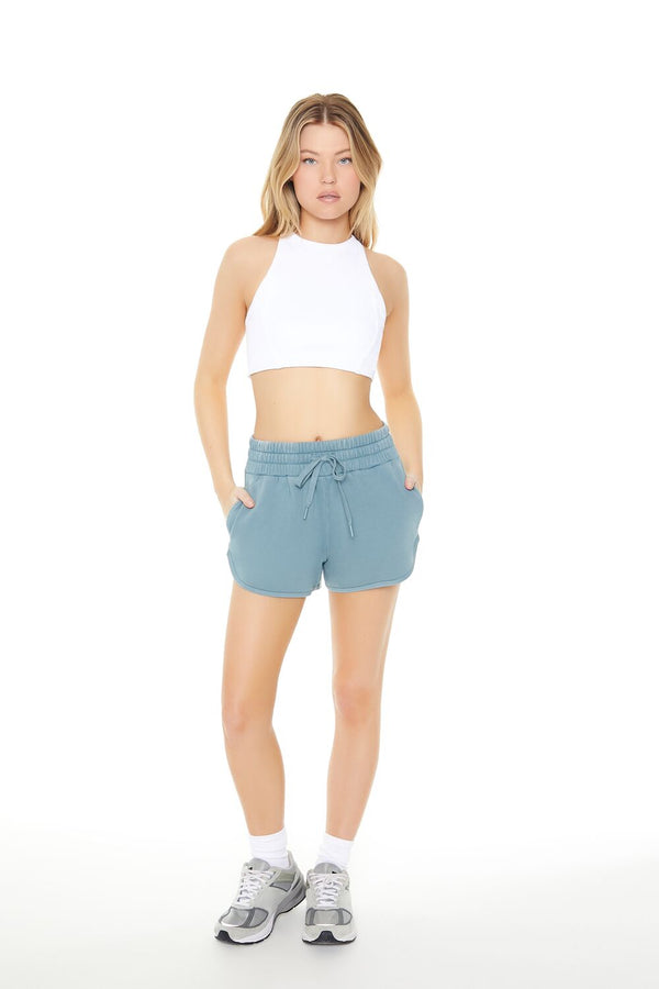 Forever 21 Active Fleece Drawstring Shorts