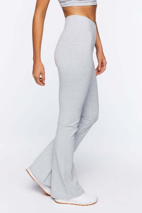 Forever 21 Active Heathered Flare Leggings