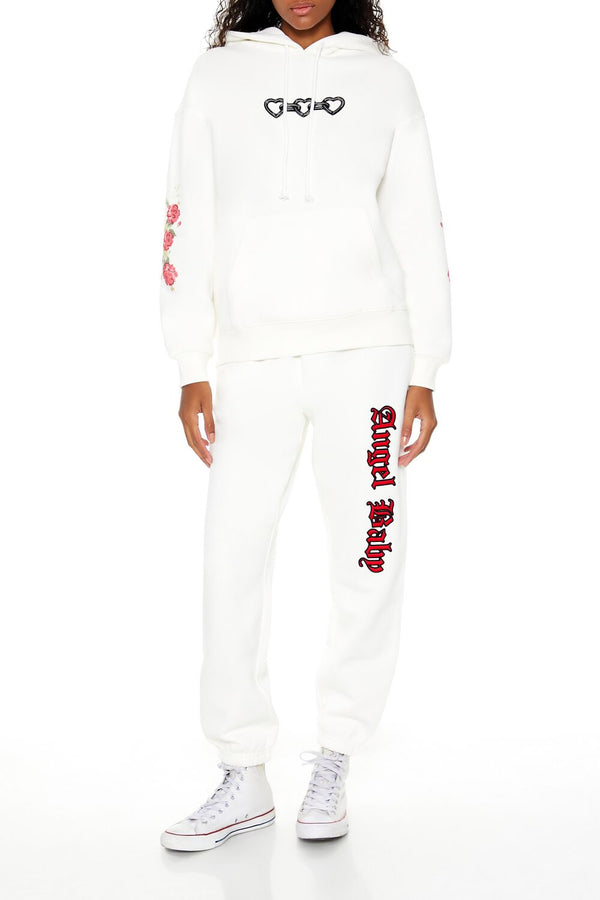 Forever 21 Angel Heart Chain Hoodie