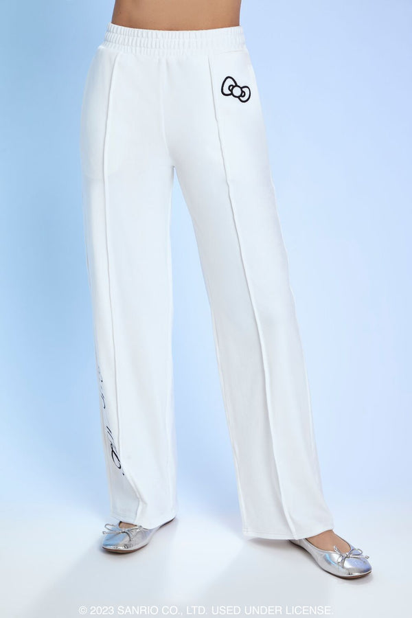 Forever 21 Angel Hello Kitty Velour Pants