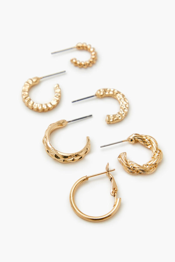 Forever 21 Assorted Hoop Earring Set