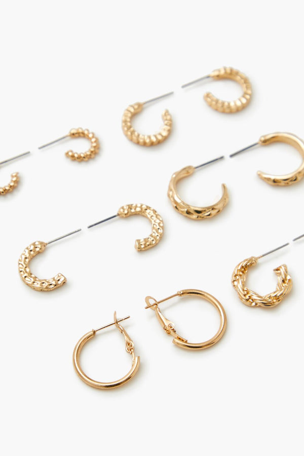 Forever 21 Assorted Hoop Earring Set