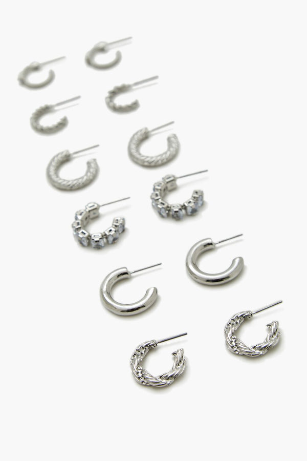 Forever 21 Assorted Hoop Earring Set