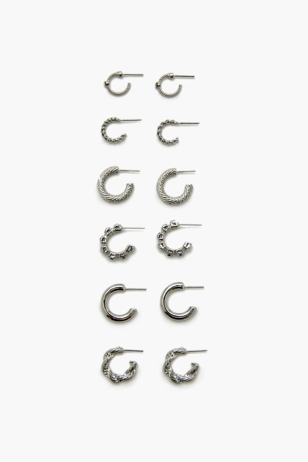 forever 21 Assorted Hoop Earring Set