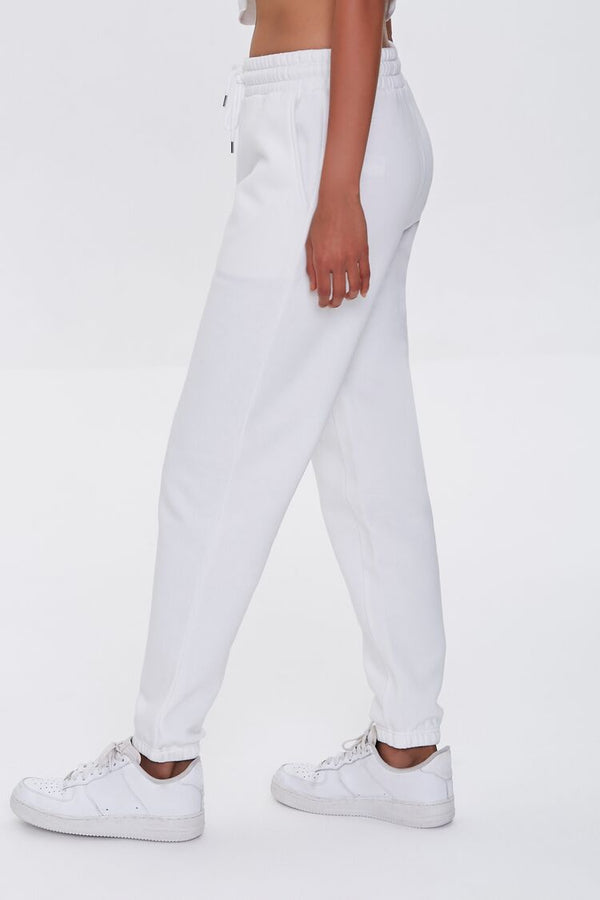 Forever 21 Basic Fleece Drawstring Joggers