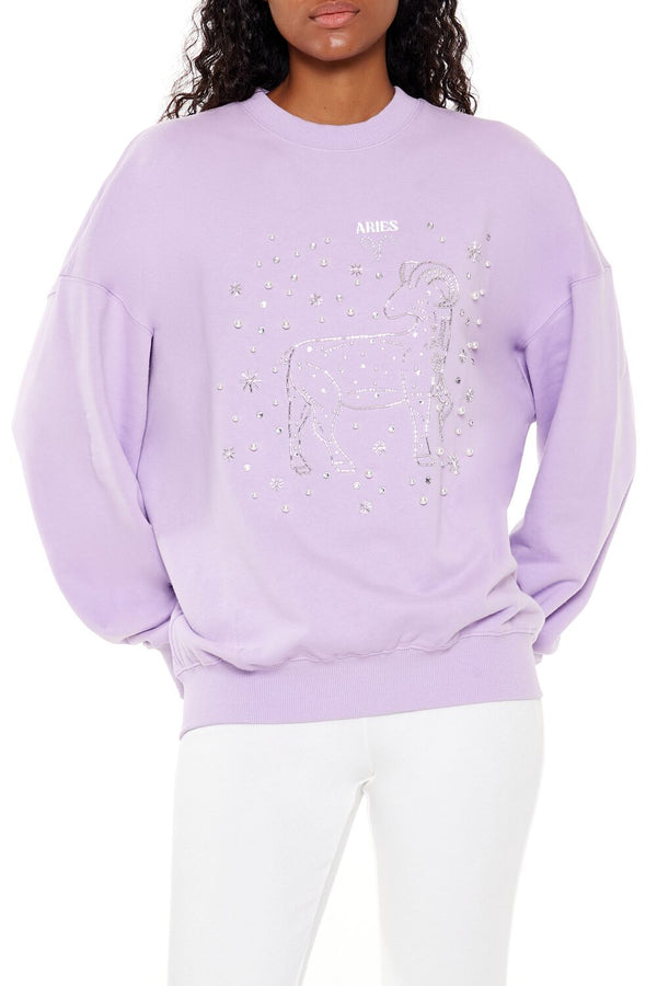 forever 21 Beaded Aries Pullover