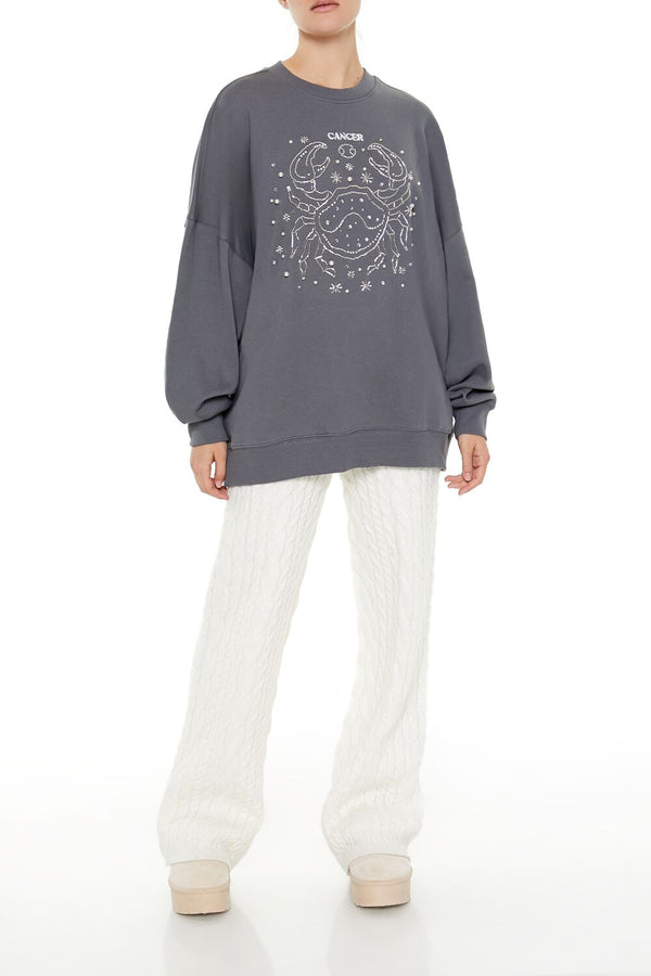 Forever 21 Beaded Cancer Pullover