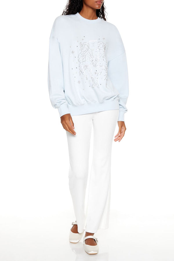 Forever 21 Beaded Gemini Pullover