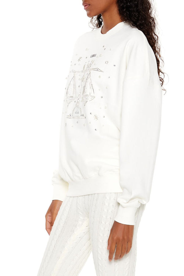 Forever 21 Beaded Libra Pullover