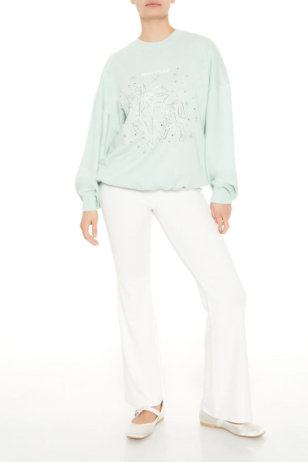 Forever 21 Beaded Sagittarius Pullover