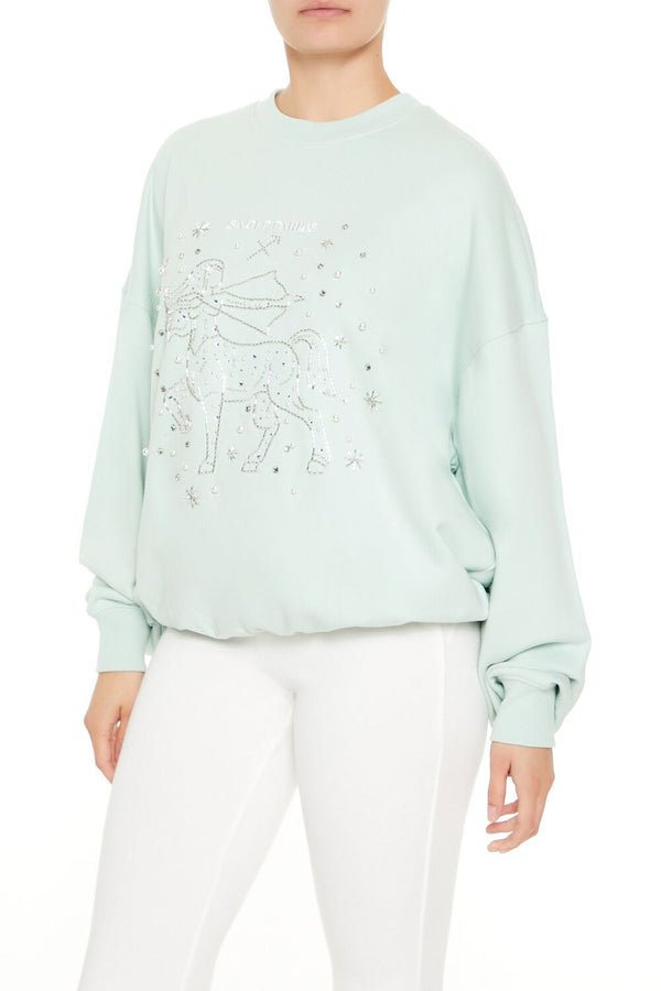 Forever 21 Beaded Sagittarius Pullover