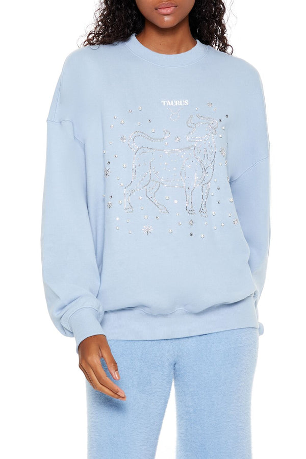 forever 21 Beaded Taurus Pullover