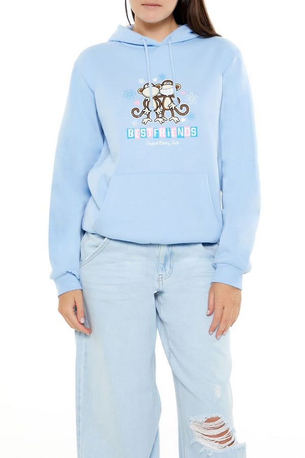 forever 21 Bobby Jack Fleece Hoodie
