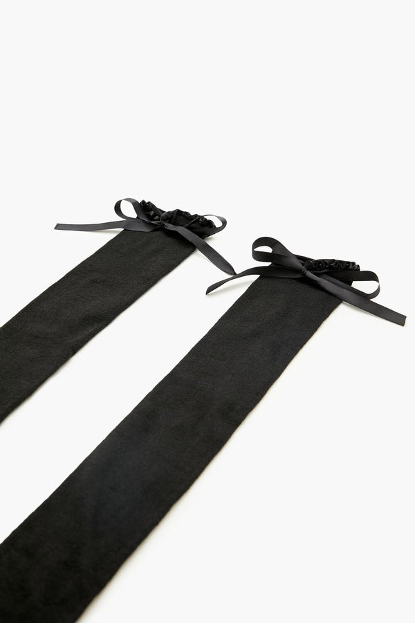 Forever 21 Bow Over-the-Knee Socks