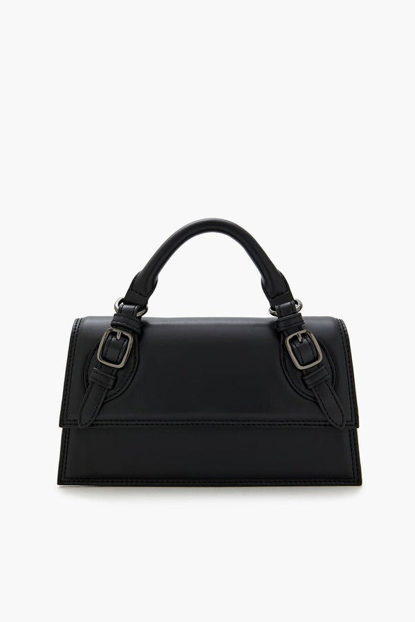 Forever 21 Buckled Faux Leather Crossbody Bag