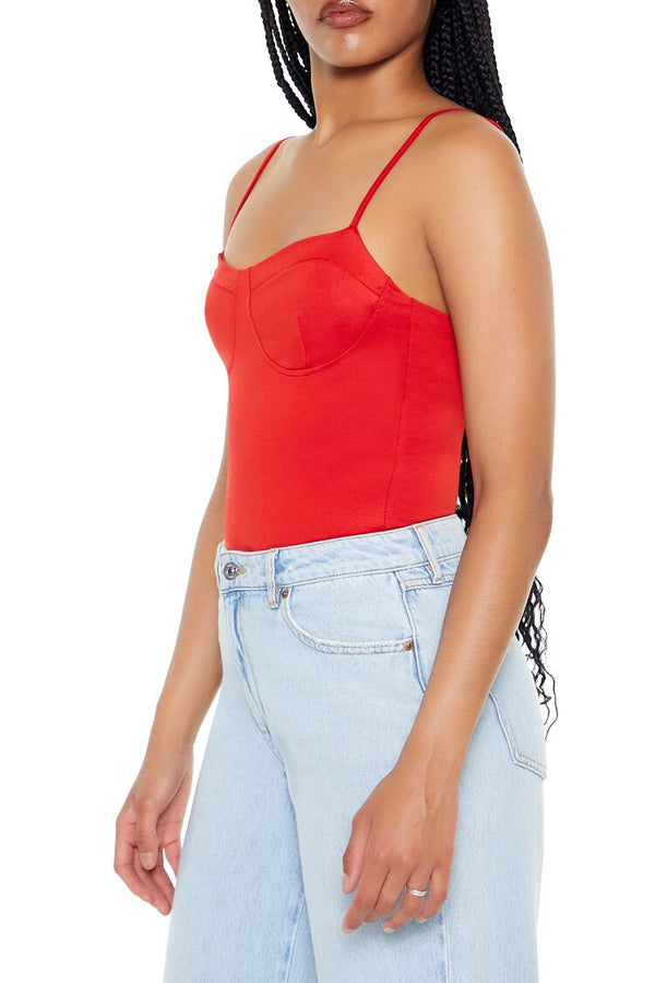 Forever 21 Bustier Cami Bodysuit