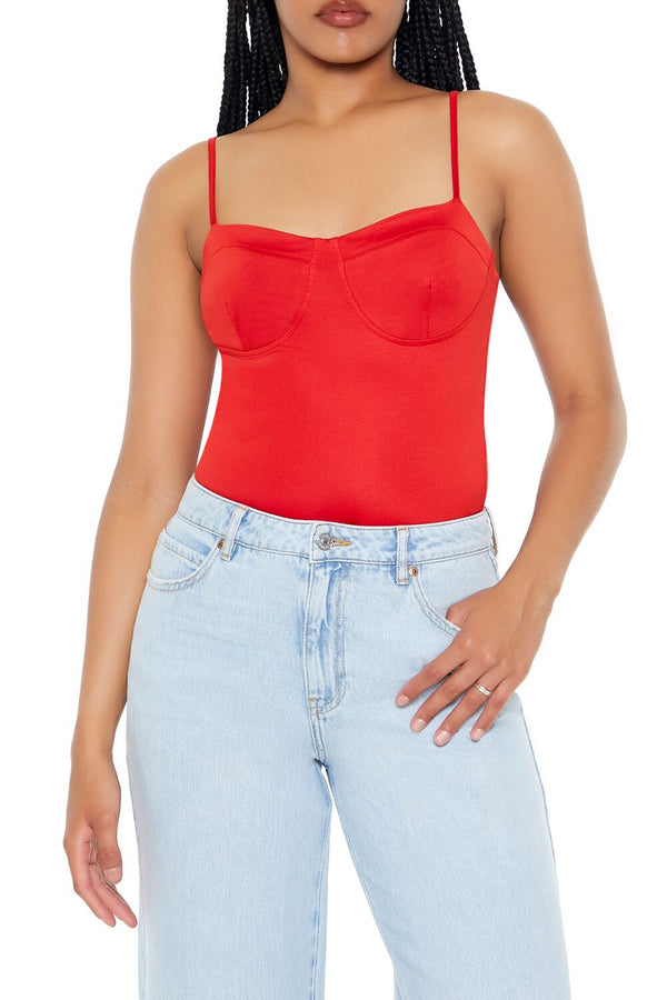 forever 21 Bustier Cami Bodysuit