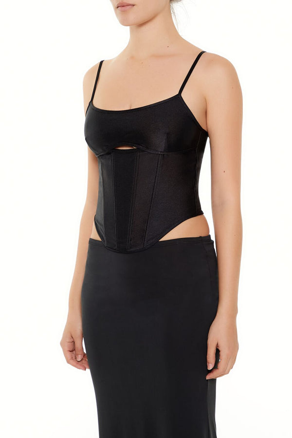Forever 21 Bustier Cutout Cami