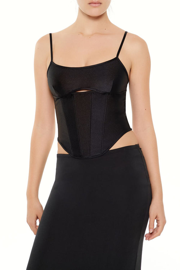 forever 21 Bustier Cutout Cami
