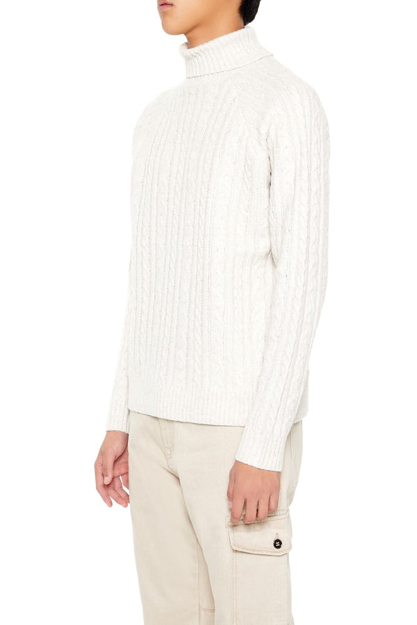 Forever 21 Cable Knit Turtleneck Sweater