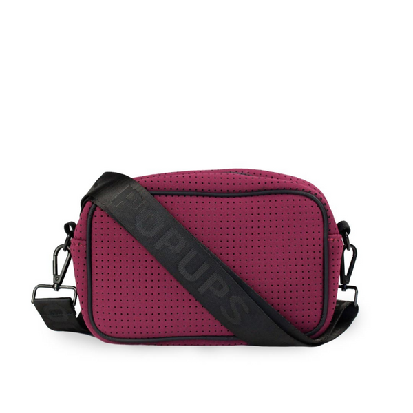 Forever 21 CAMERA BAG BERRY