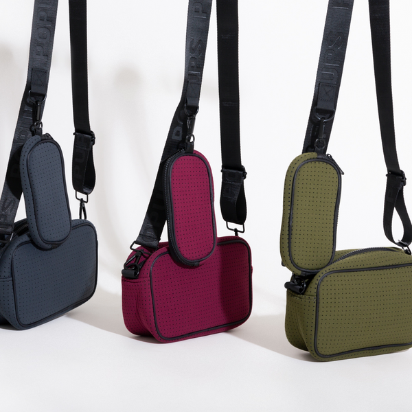 Forever 21 CAMERA BAG BERRY