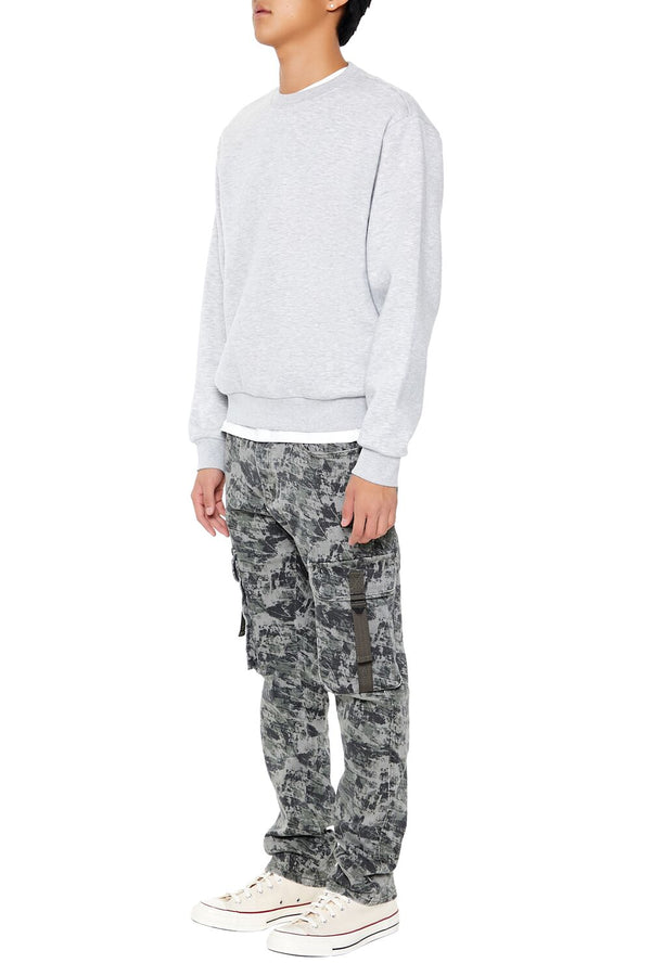 Forever 21 Camo Drawstring Cargo Pants
