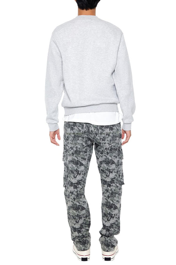 Forever 21 Camo Drawstring Cargo Pants