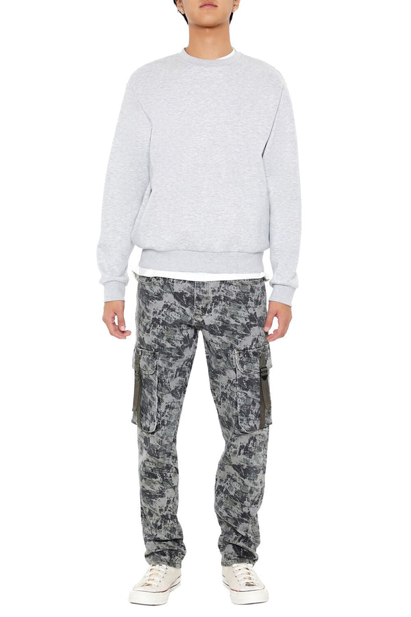 forever 21 Camo Drawstring Cargo Pants