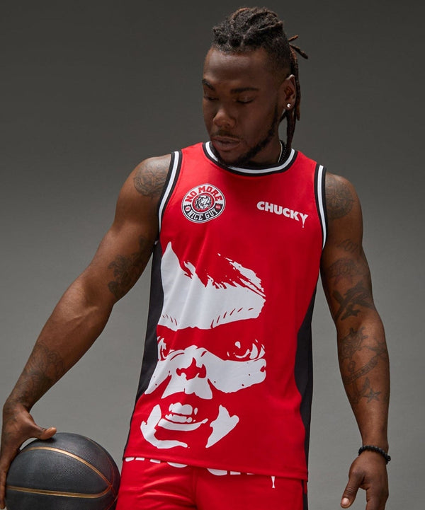 forever 21 Chucky Basketball Jersey - Red