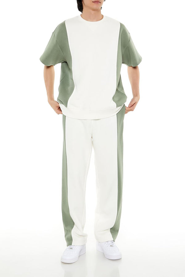 forever 21 Colorblock Athletic Pants